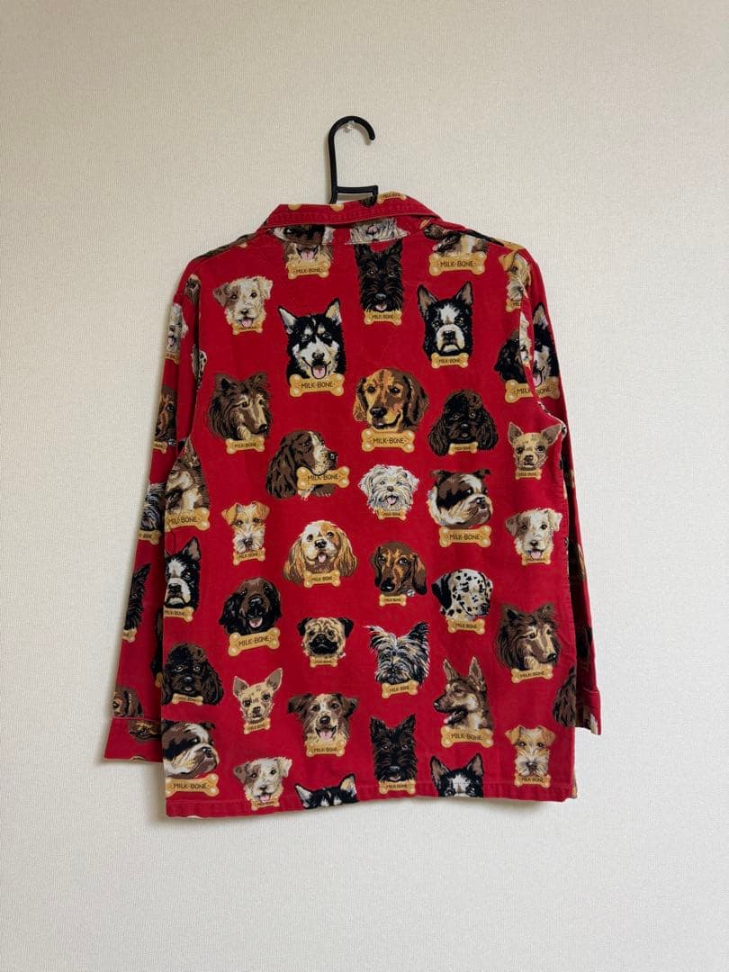 古着 used Nick&Nora 犬柄 00s パジャマセットアップ