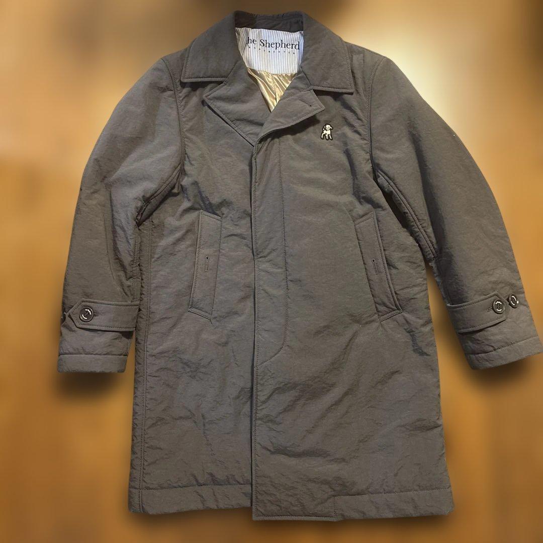 the Shepherd ステンカラーコート グレー