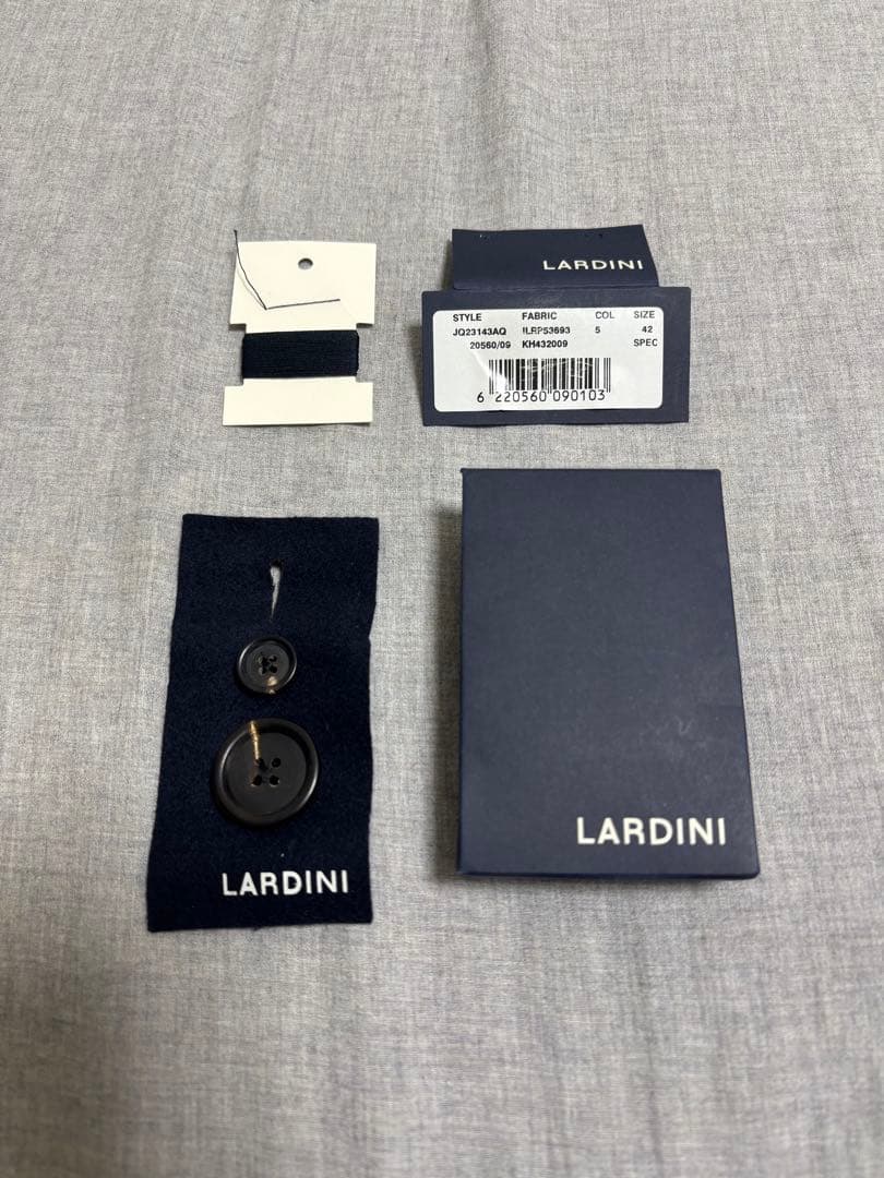LARDINI ラルディーニ チェスターコート 42 ネイビー【k ryo様用】