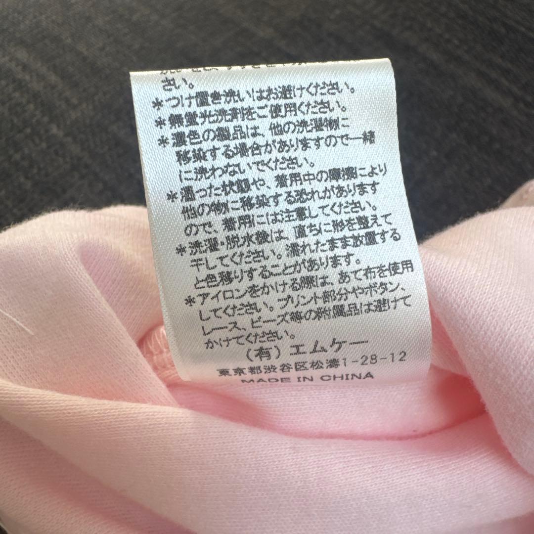 シャーリーテンプル　120 ギンガムチェック　チュニック　新品　ピンク