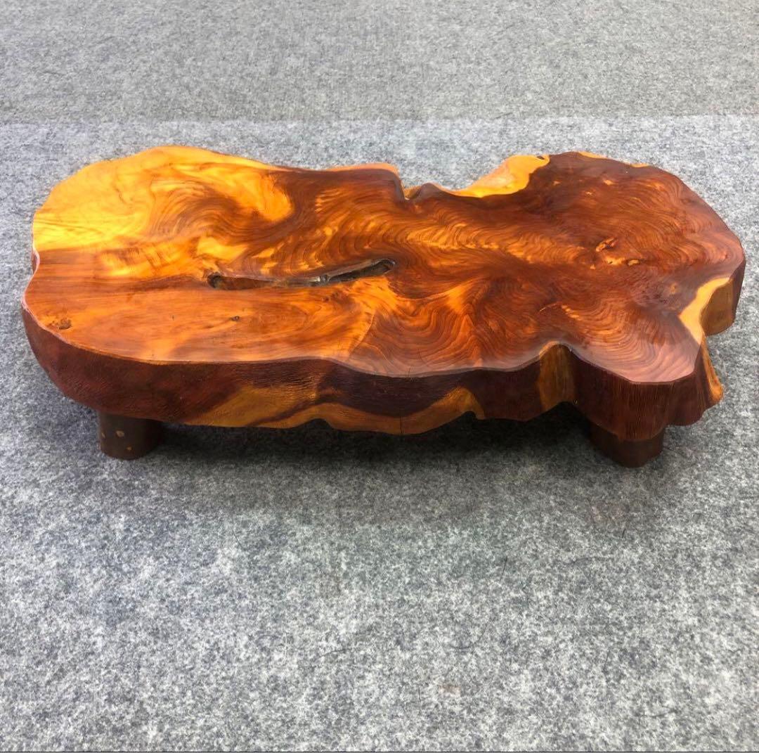 アンティーク 天然 古木 花台 香台 盆栽台 平台 フラワースタンド 木材 木製