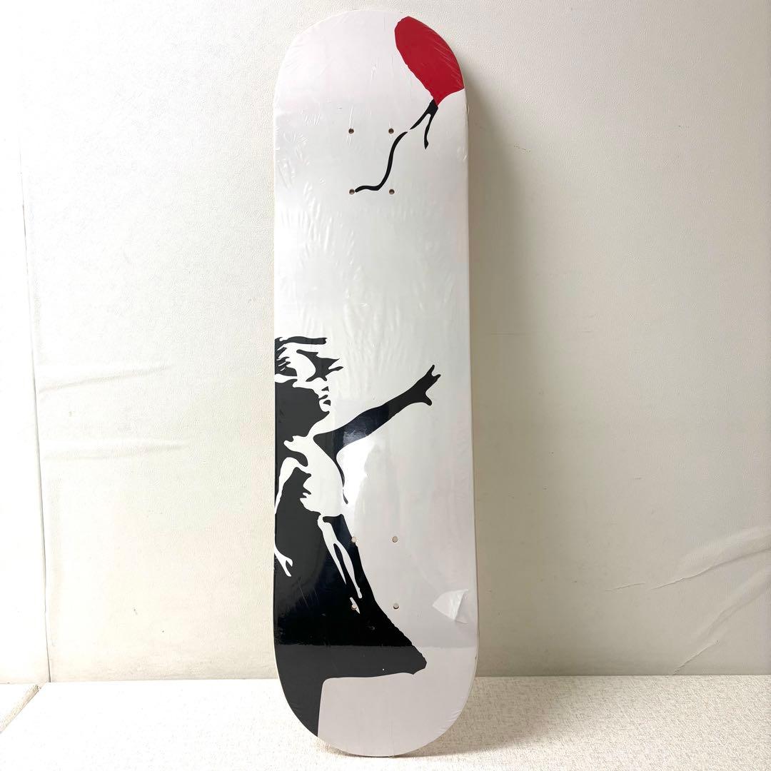 0107E6 未開封★BANKSY バンクシー スケートボード 風船と少女