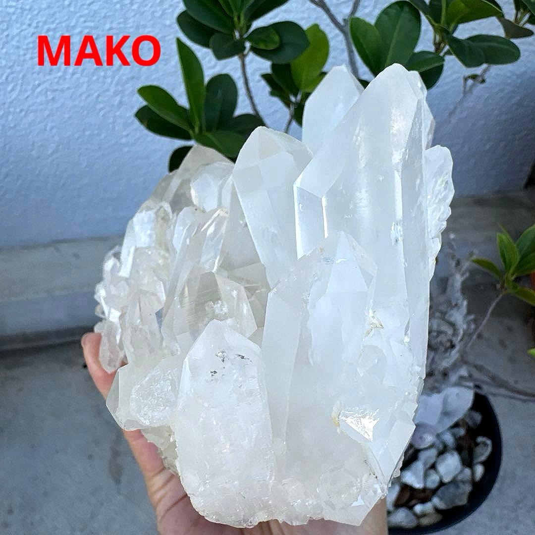 M1751☆ヒマラヤ水晶クラスター2Kg☆天然石　原石☆N50604-A