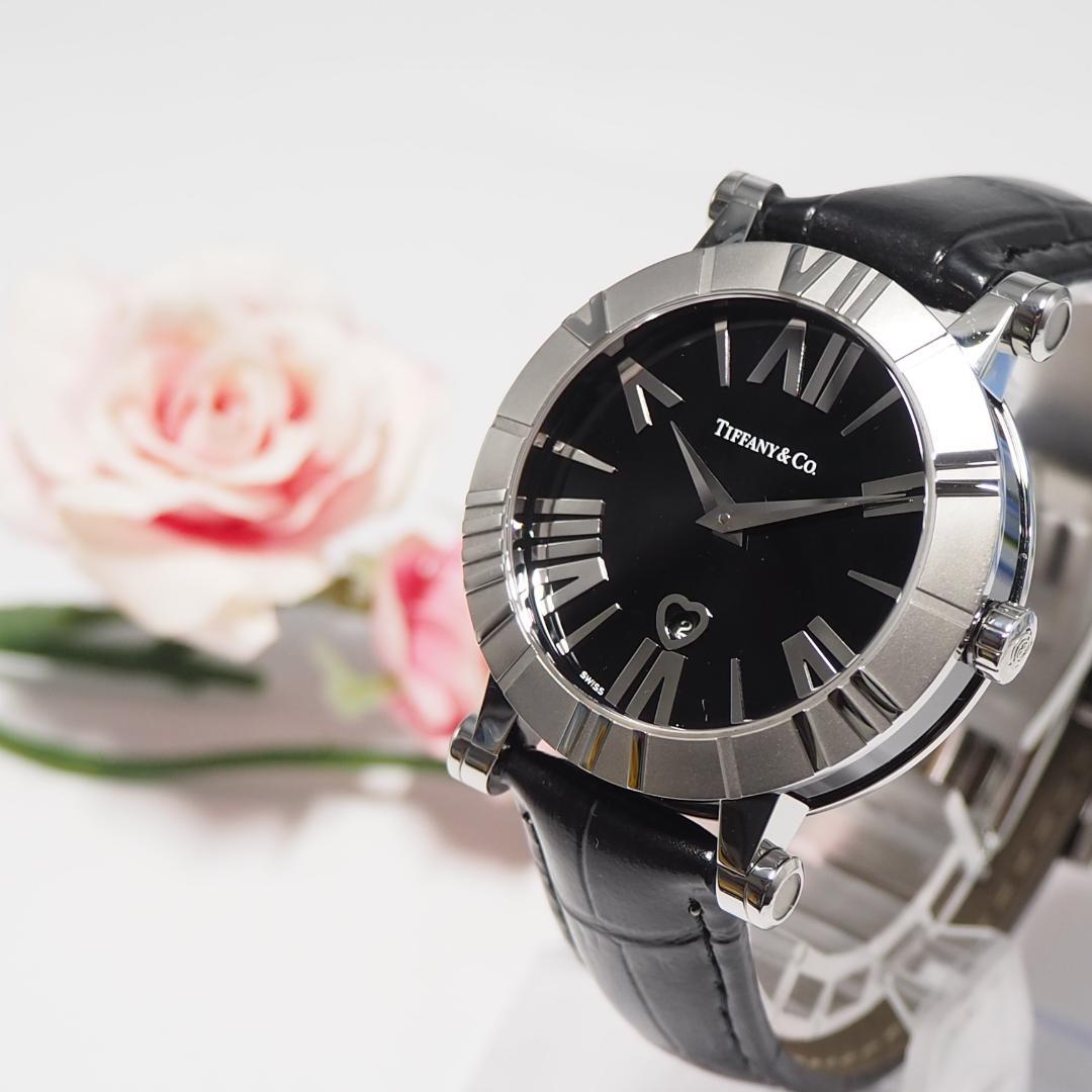 新同品 ティファニー TIFFANY＆CO. アトラス デイト 腕時計 F410