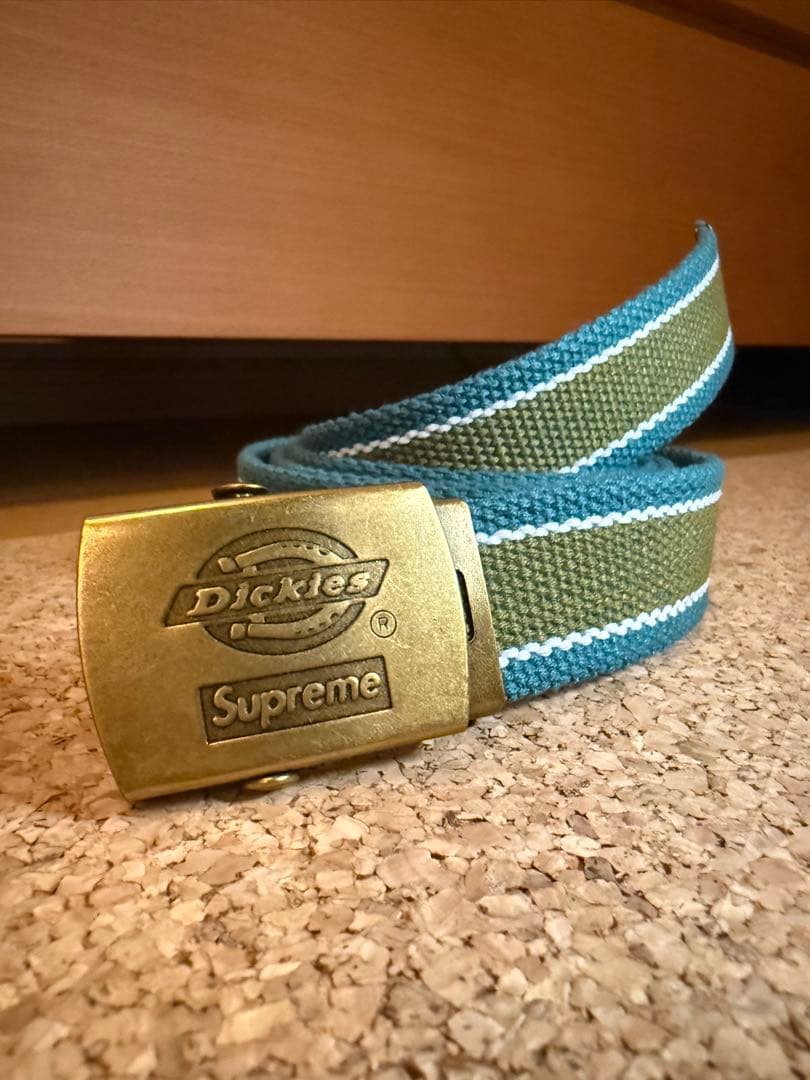 Supreme Dickies Stripe ガチャ ベルト