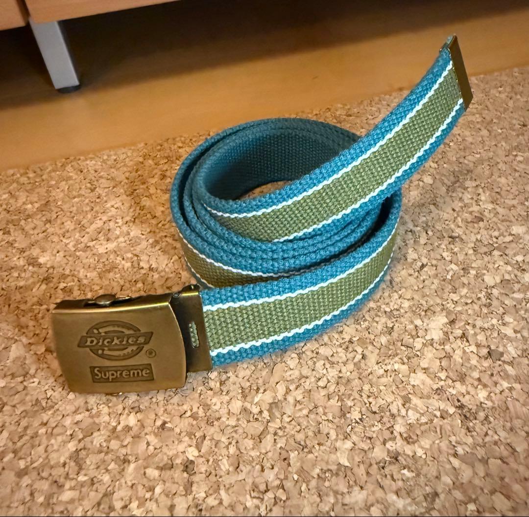 Supreme Dickies Stripe ガチャ ベルト