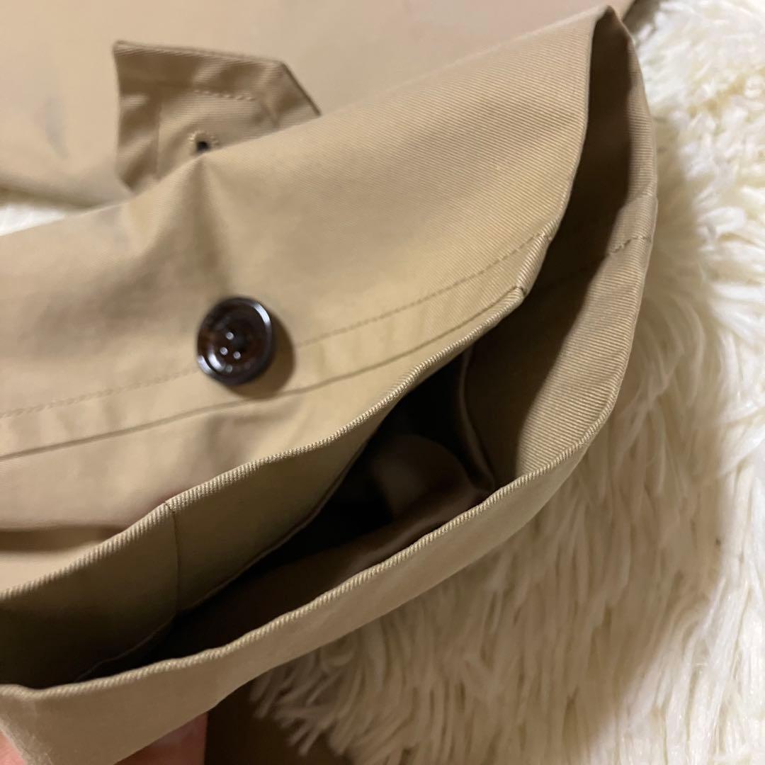 美品　Lサイズ　バーバリーロンドン　ハニーベージュ　ライナー　ノバチェック