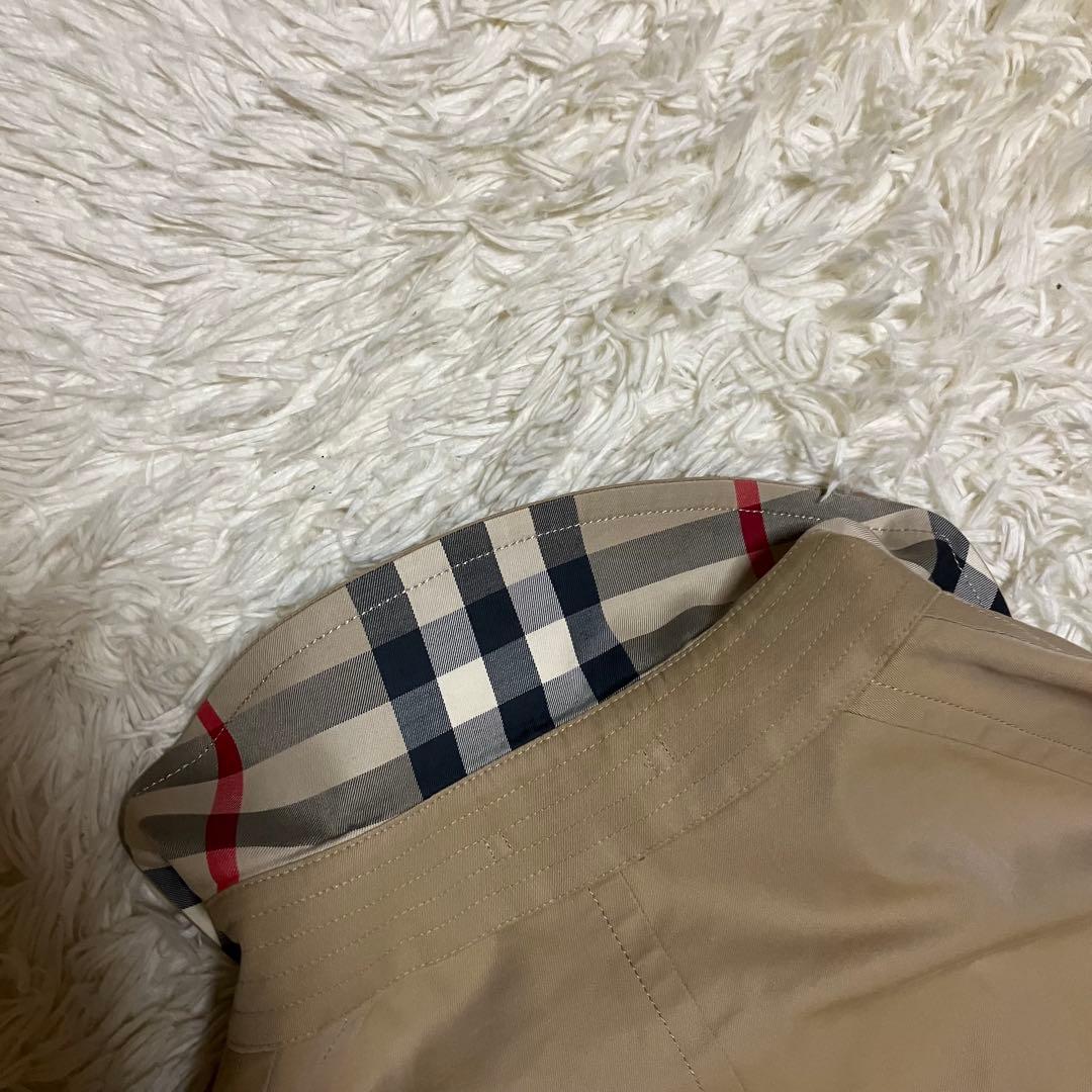 美品　Lサイズ　バーバリーロンドン　ハニーベージュ　ライナー　ノバチェック