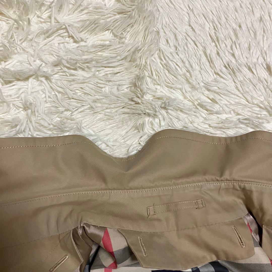 美品　Lサイズ　バーバリーロンドン　ハニーベージュ　ライナー　ノバチェック