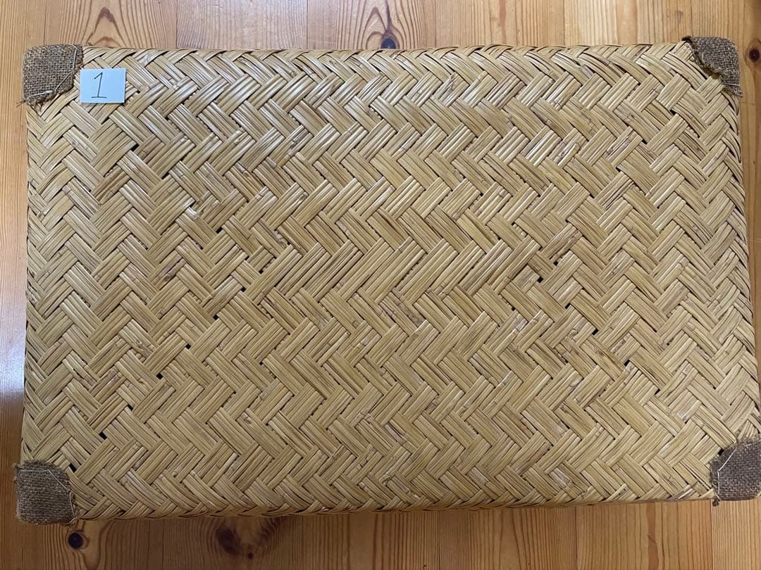 柳行李 こうり 行李 ビンテージ衣装入　エコメルカリ便の承認お願い致します