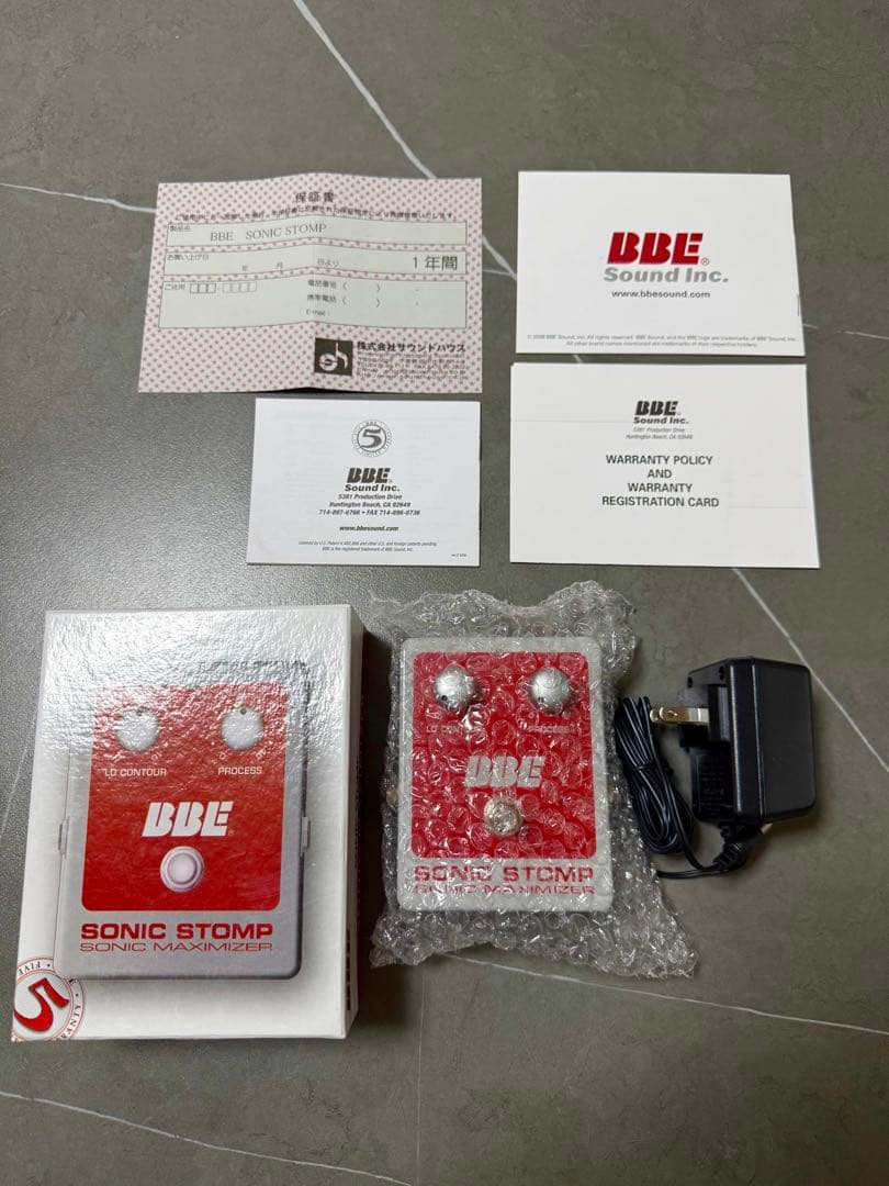 ギター BBE SONIC STOMP Sonic Maximizer