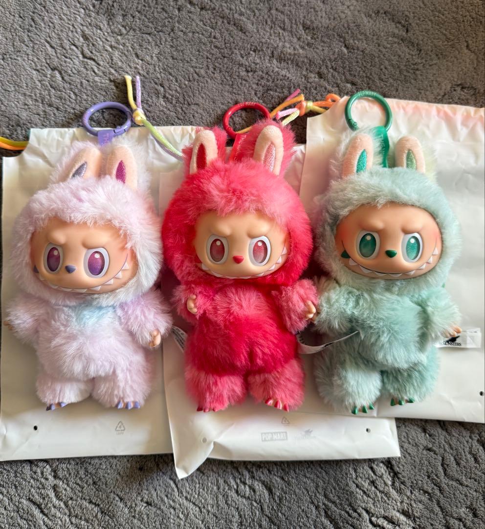 3個セット LABUBU ラブブ Big into Energy LOVE など