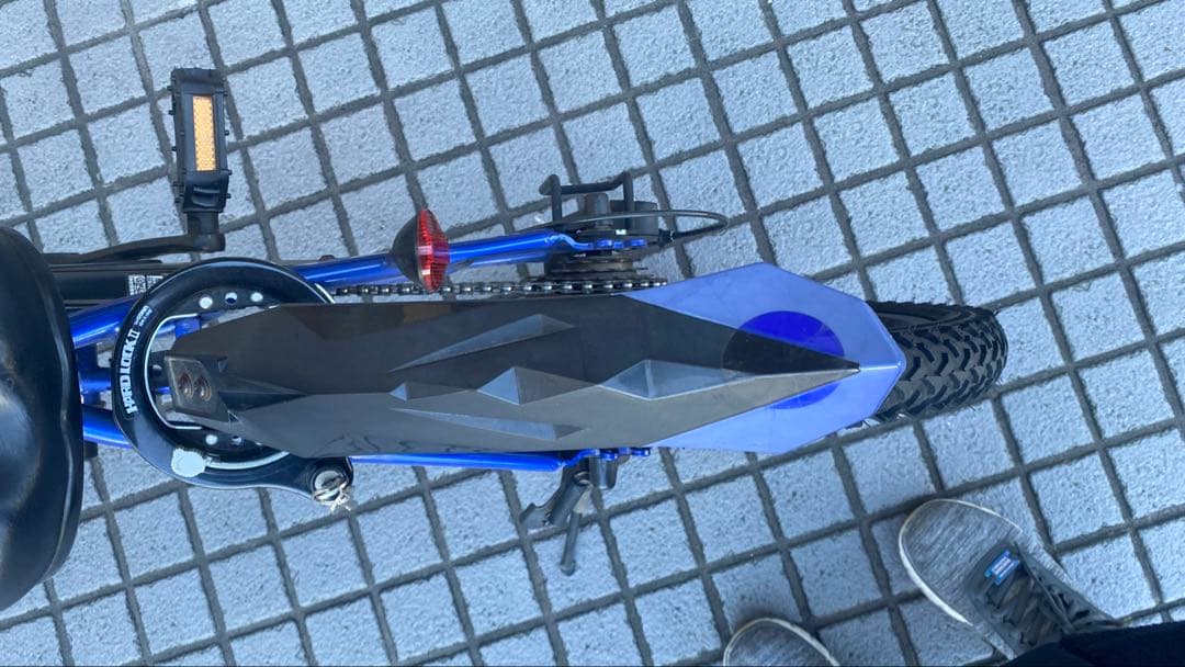 引き取り限定⭐︎青いキッズ自転車 20インチ