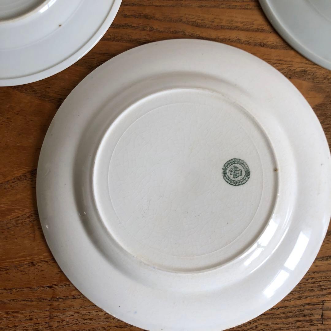 ヴィンテージ　戦前　皿　骨董市