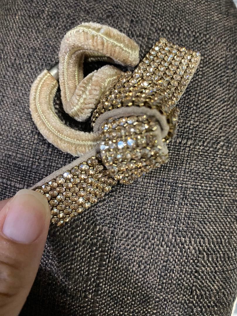 acca エレガントストーンヘアゴム