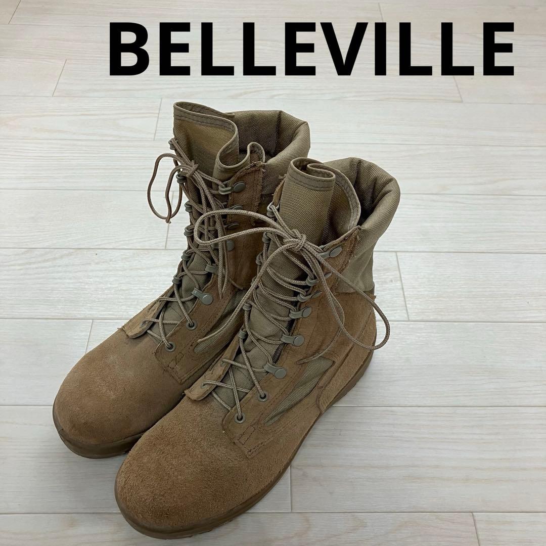 BELLEVILLE 米軍 コンバットブーツ ミリタリー ベージュ 07.5W