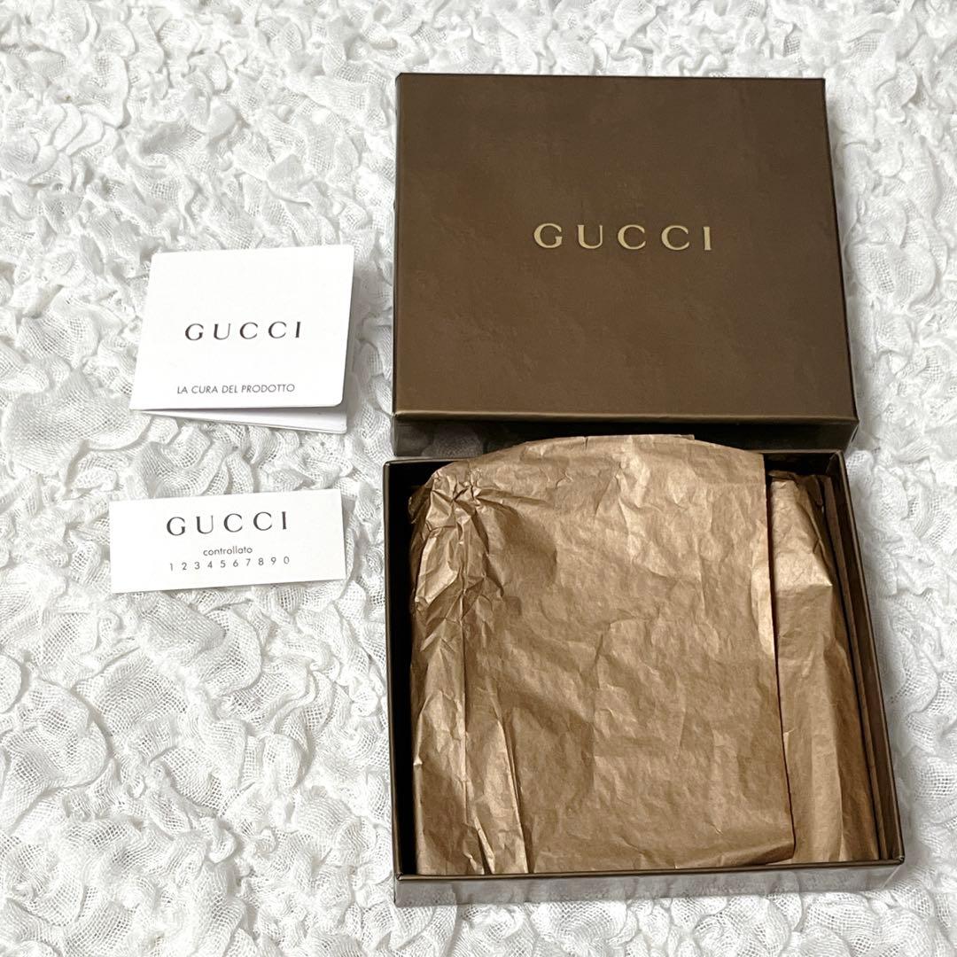 未使用級✨GUCCI グッチ　GG キャンバス　インターロッキング　折り財布