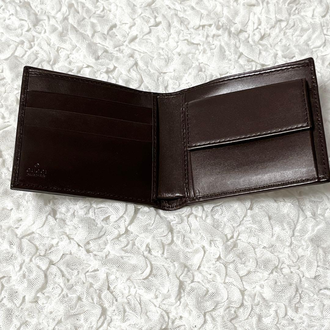 未使用級✨GUCCI グッチ　GG キャンバス　インターロッキング　折り財布