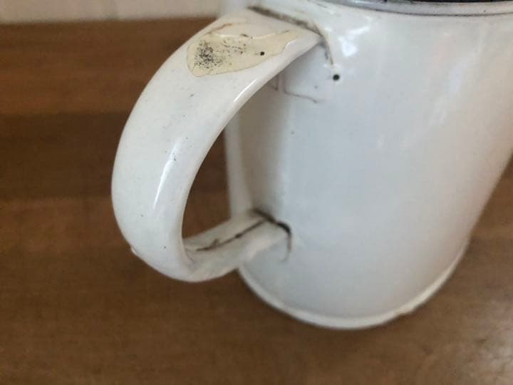 期間限定値下げ！アンティーク　ホーロー　ジョウロ