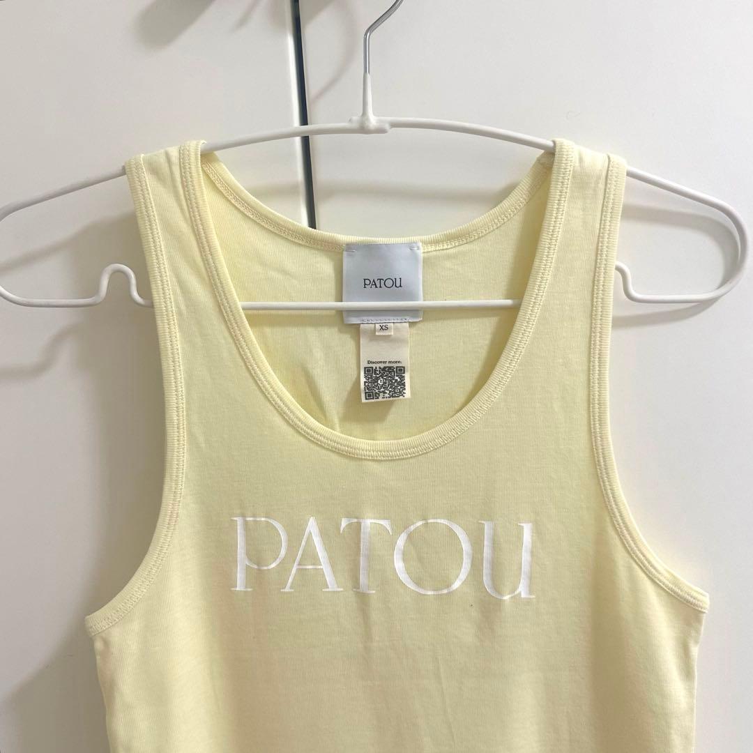 PATOU イエロー タンクトップ XSサイズ