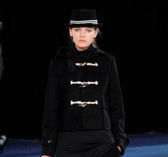 ランウェイ着 09AW ヨウジヤマモト Y-3 名作 スウェット ダッフルJKT