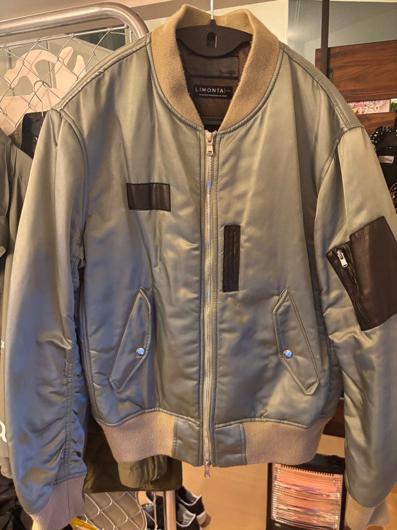 アカンサスMA-1ジャケット サージグリーン