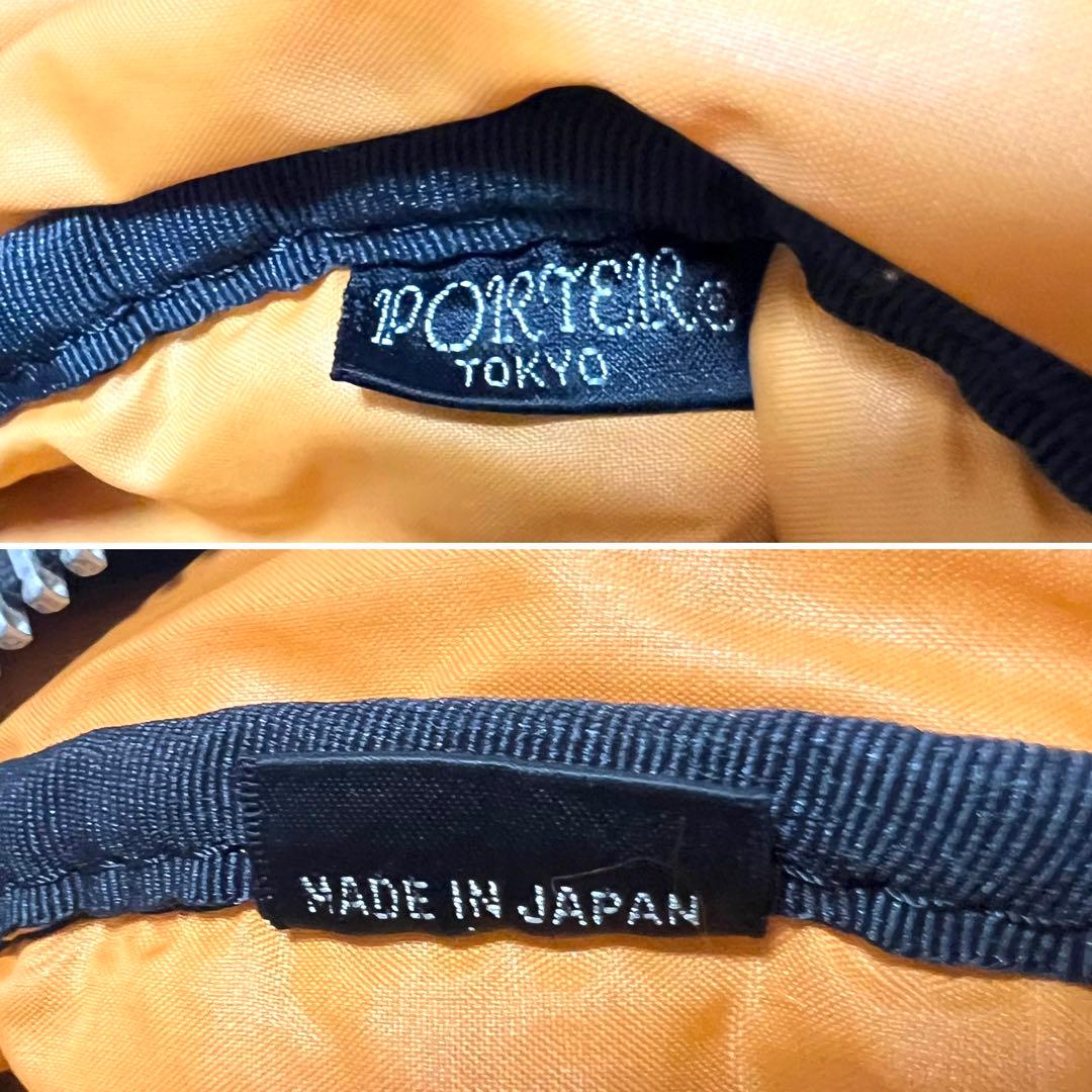 【良品】PORTER ポーター タンカー ウエストバッグ ブラック ボディバッグ