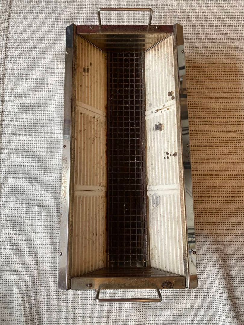 UNIFLAME 焚き火台 ステンレス製 収納バッグ付　ユニセラTG-Ⅲ ロング