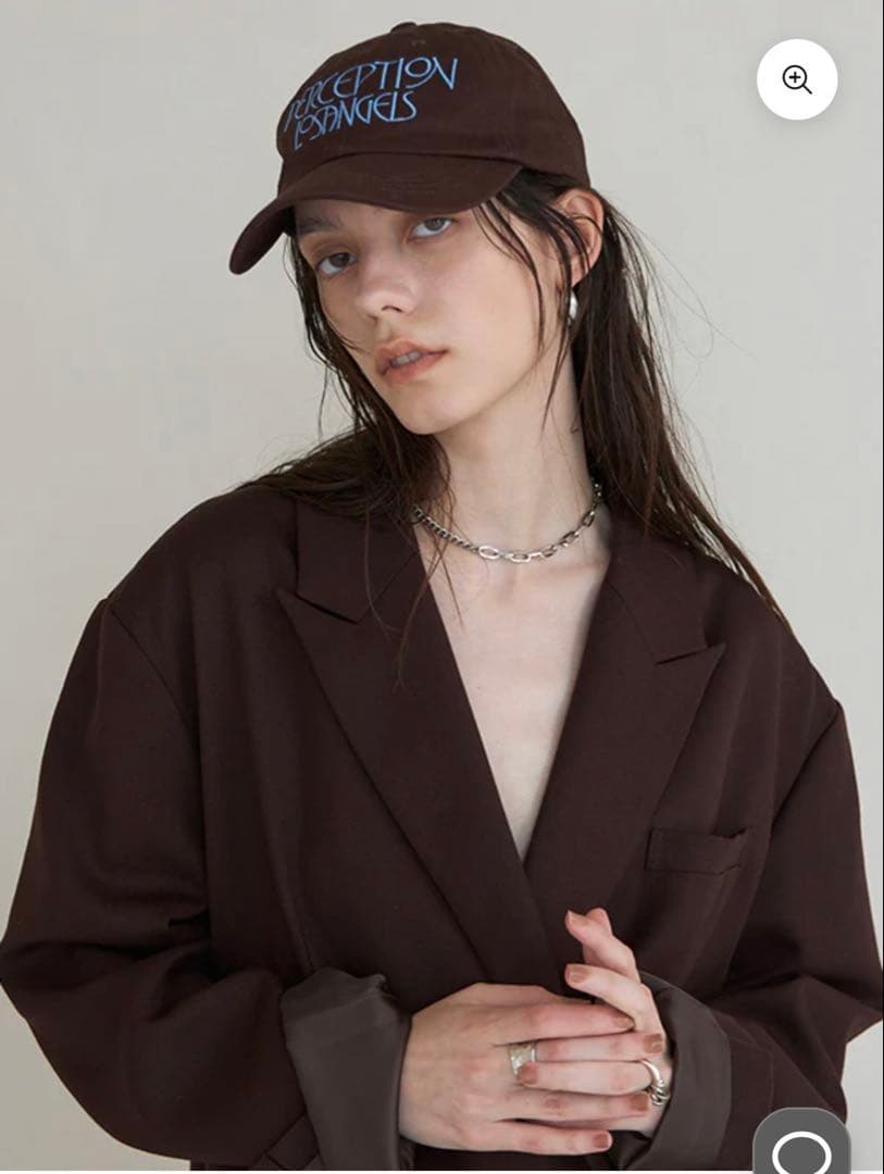 新品未使用タグ付き CREDONA【THE C】MESSAGE CAPブラウン