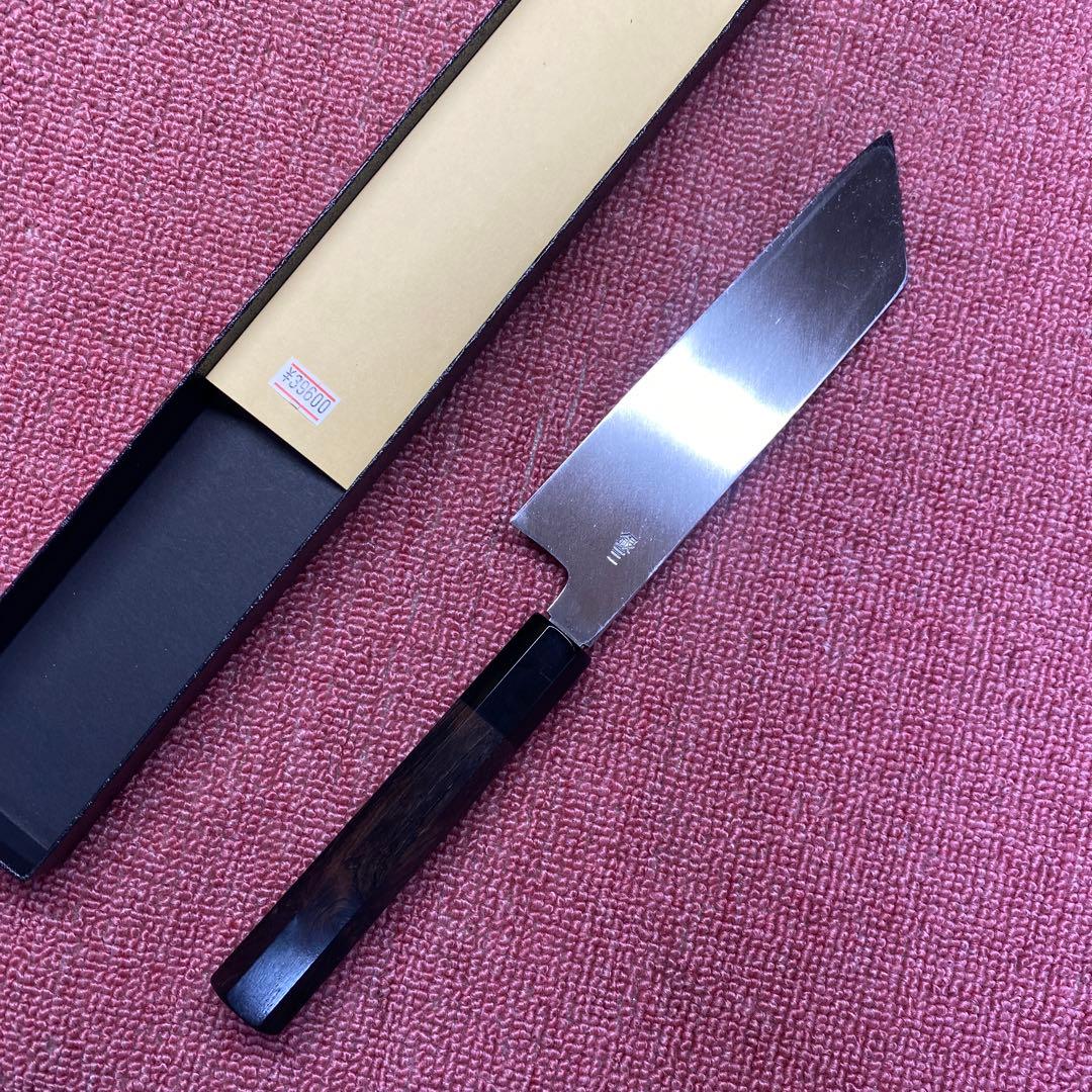 銀三　ケンムキ包丁　180㎜ 6寸