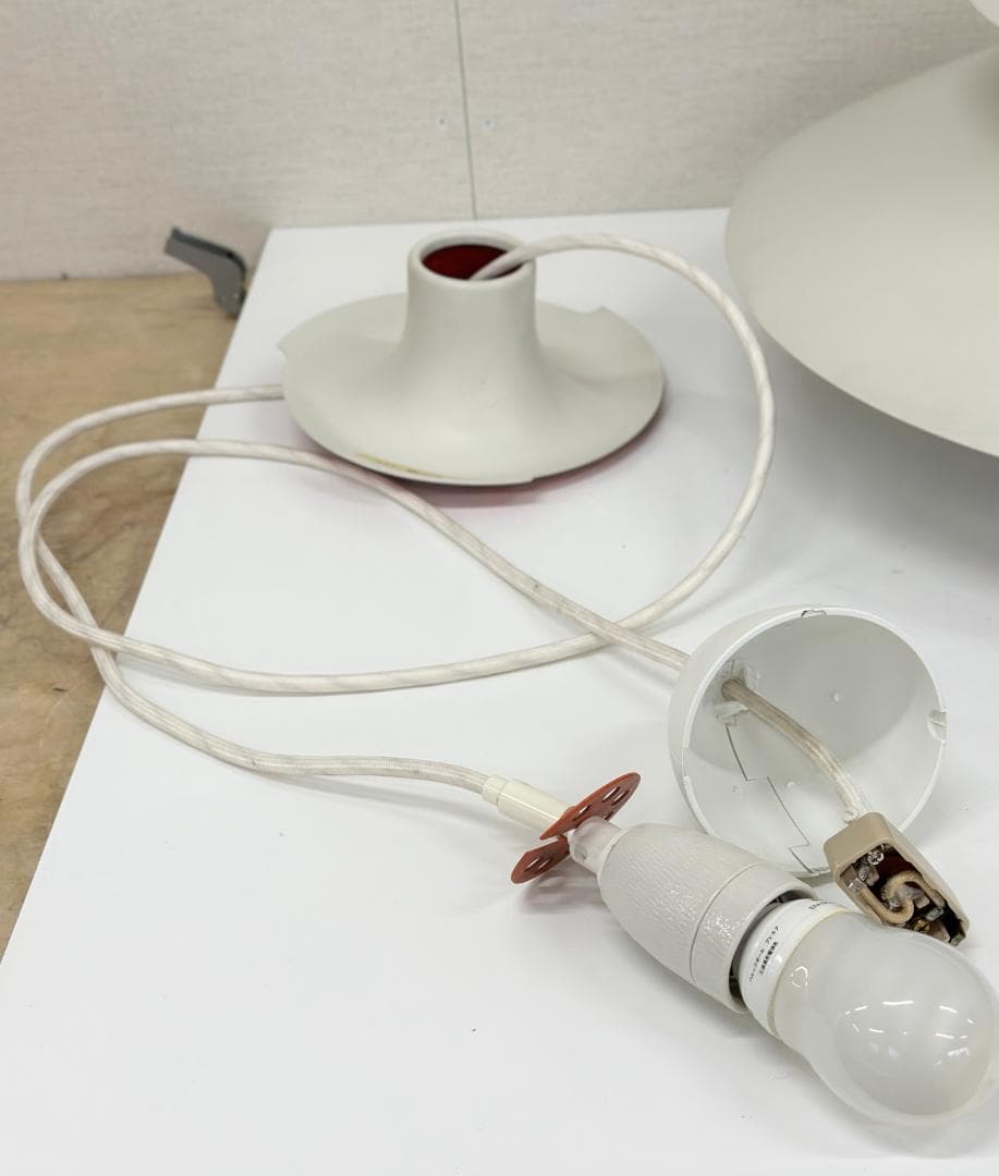 正規品■ルイスポールセン■PH 5　ペンダントライト　ホワイト　コード185cm