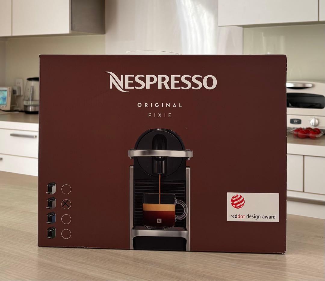 新品未使用品 ネスプレッソ ピクシー スリー チタン