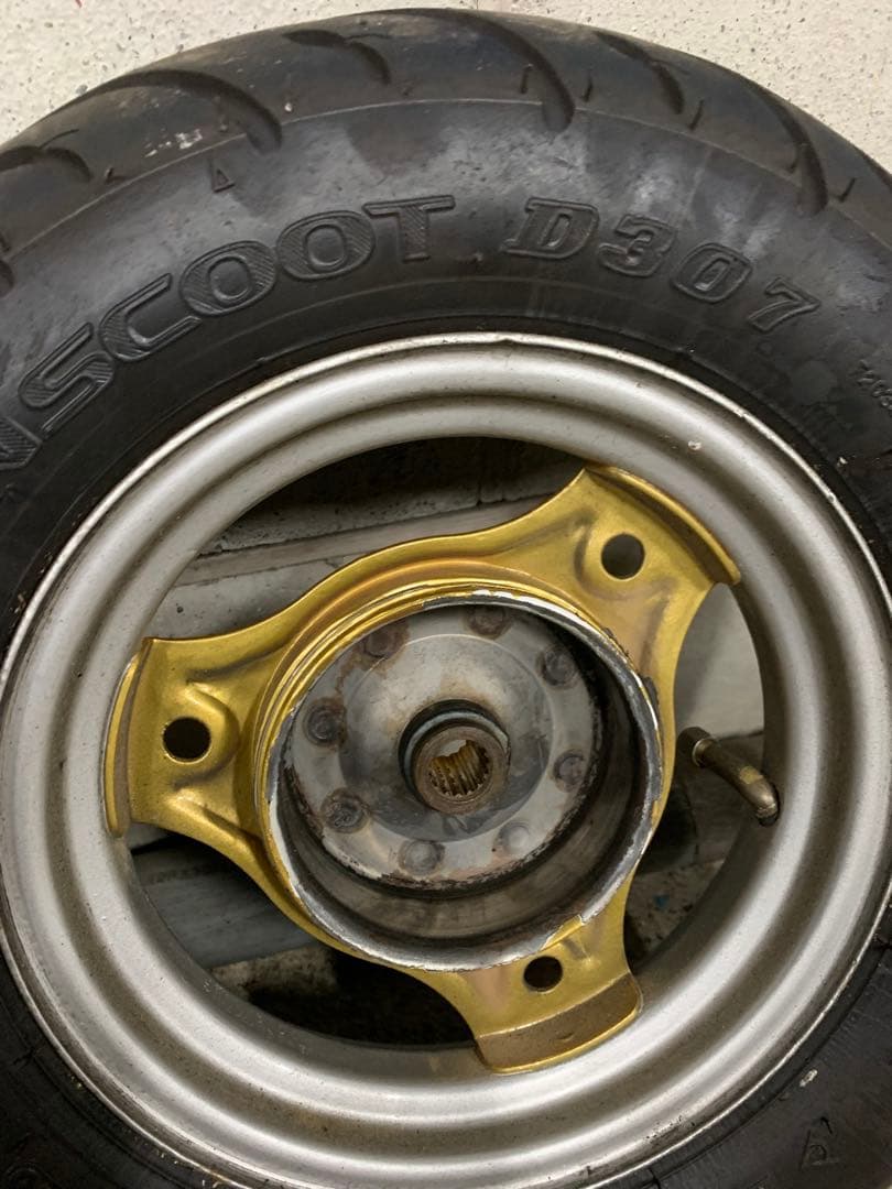 ヤマハ　ミント　8インチタイヤホイールセット