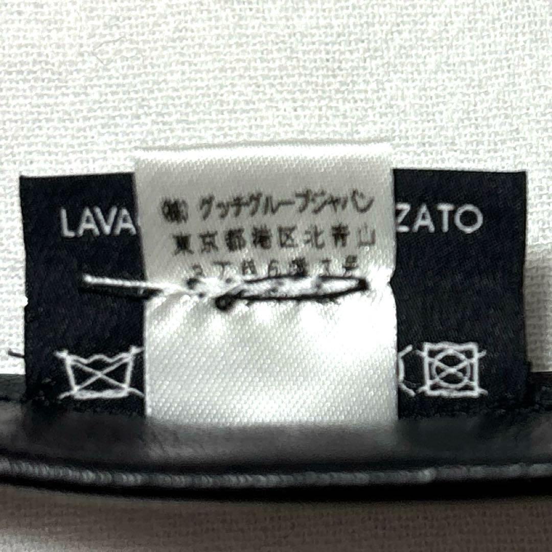 GUCCI グッチ　ネクタイ　レザー　ブラック　羊革　ナロータイ　美品　超希少