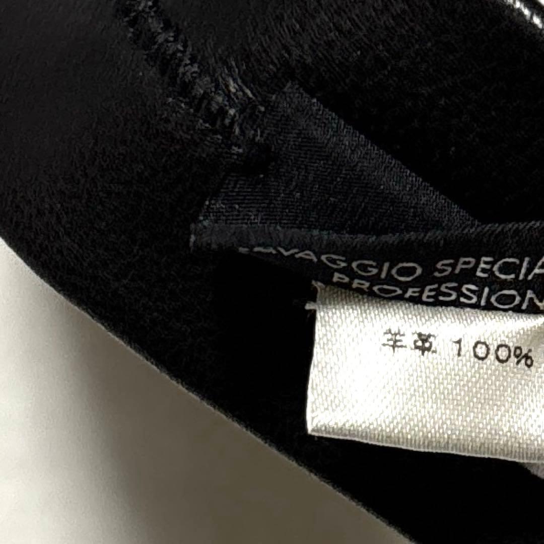 GUCCI グッチ　ネクタイ　レザー　ブラック　羊革　ナロータイ　美品　超希少