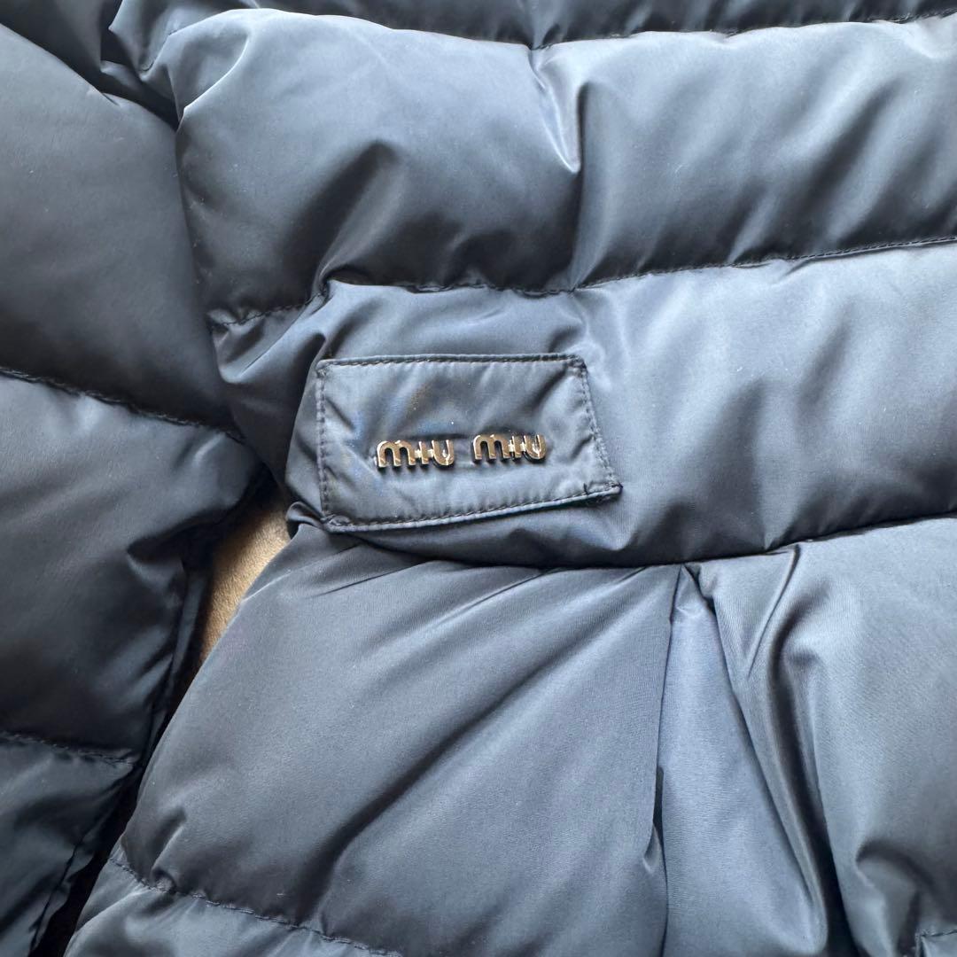 miumiuダウンジャケット 38