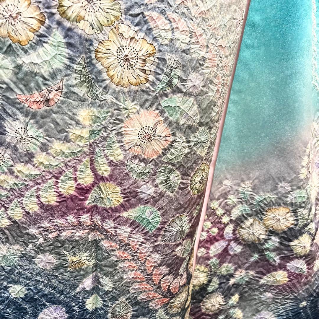 ■逸品■作家落款入り■辻が花■花絞り■正絹振袖フルセット■成人式■振り袖