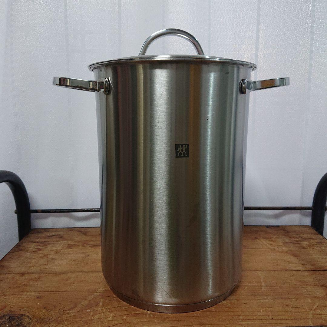 ZWILLING ステンレススチール鍋 蓋付き 大容量　パスタ