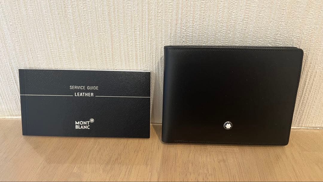 【未使用】Montblanc モンブラン 札入れ 二つ折り財布 ホワイトスター