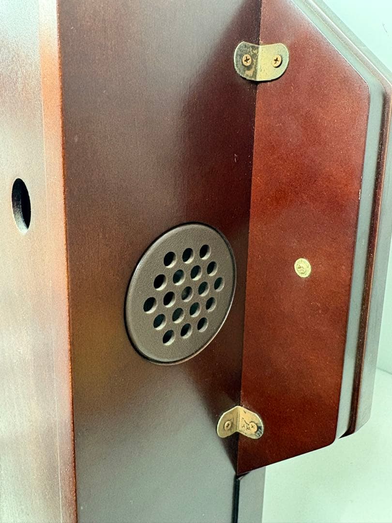 A0302)SEIKO セイコー　RQ205B 電波時計　柱時計