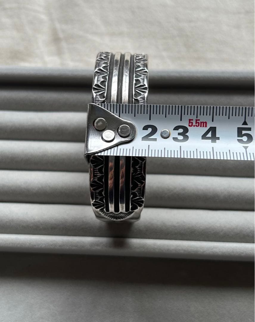 インディアンジュエリー ELVIRA BILL バングル スターリングシルバー