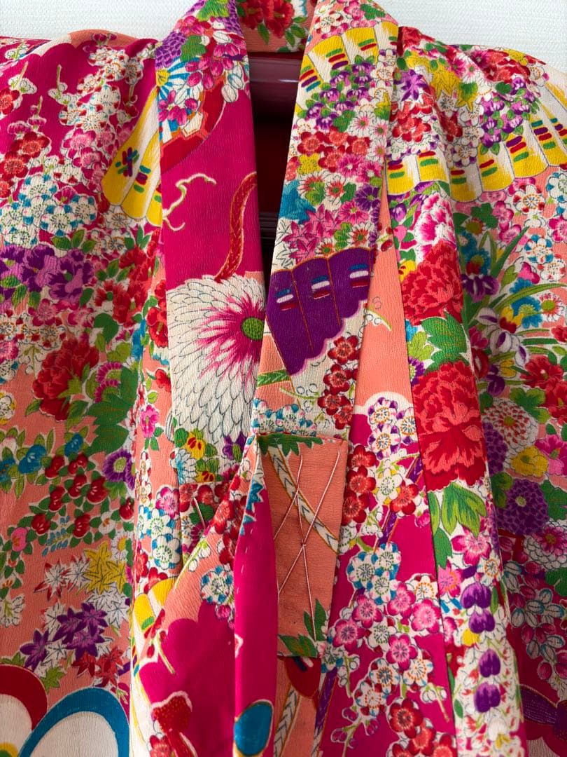 アンティーク　子供　着物