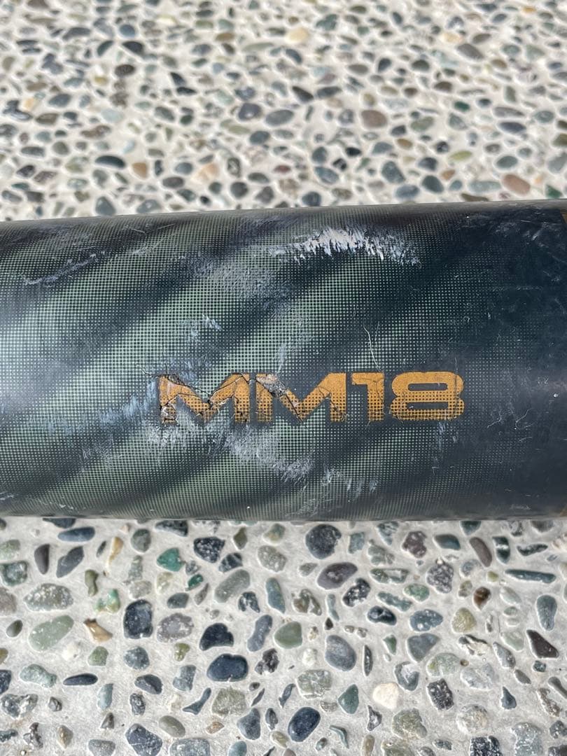 MM18 軟式野球バット 黒