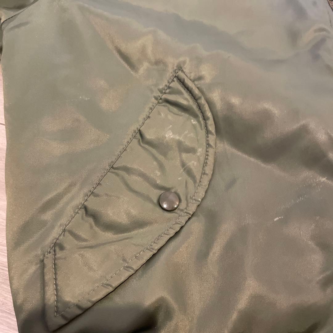 90S OFFROAD MA-1 フライトジャケット 短丈 サイズM