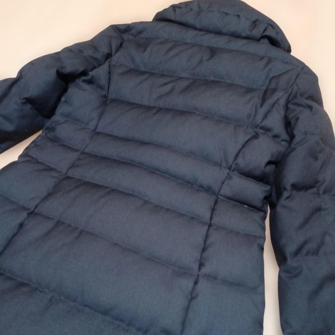 23区 ロングダウンコート ショールカラー 女優襟　38