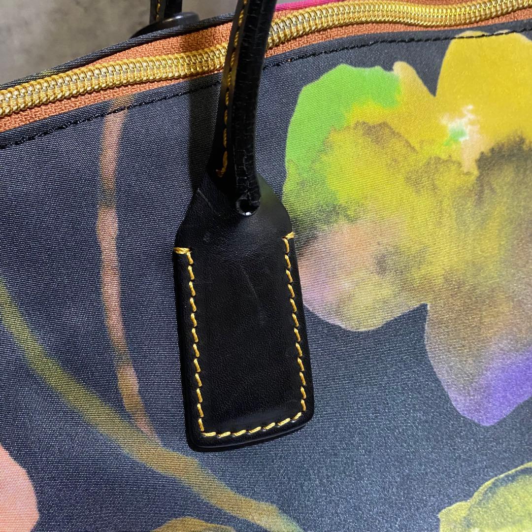 【極美品】ROBERTA PIERI FLOWER LARGE TOTE BAG