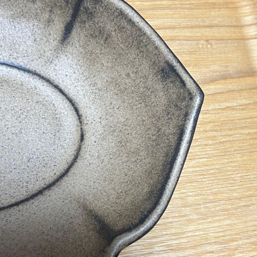 【古角志奈帆】お皿2枚セット（グレー系・ベージュ系）