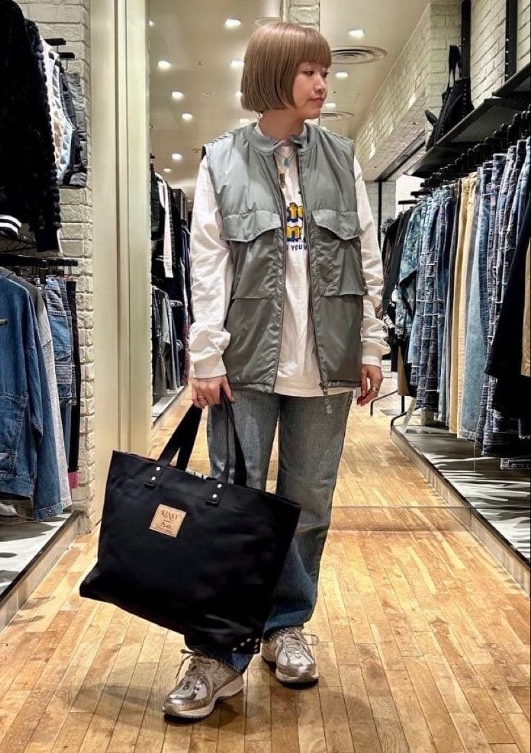 ヒステリックグラマー VIXEN GIRL トートバッグ BLACK