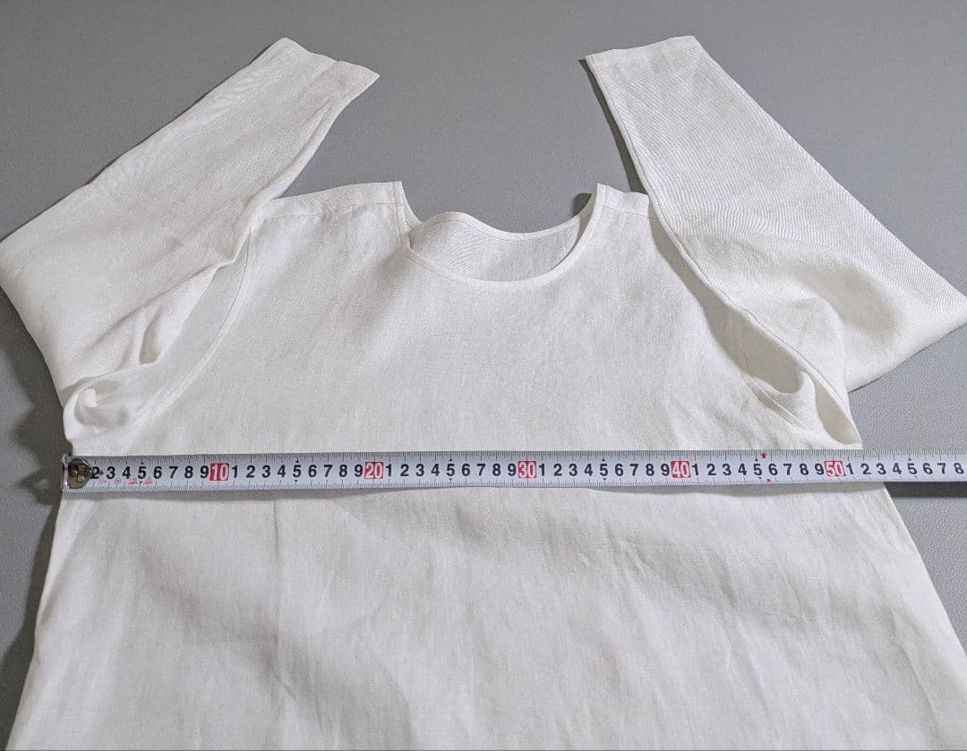 wafu【プレミアム】ずっと定番にしたくなるトップス リネンシャツ ホワイト白