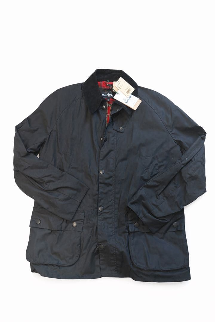 【新品未使用】Barbour ワックスジャケット 黒 XL 定番モデル